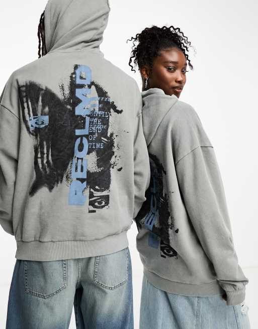 Sweat shop gris vintage