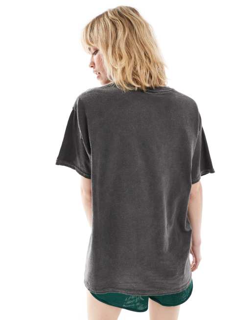 Reclaimed Vintage - T-shirt unisexe à motif Marvel sous licence - Anthracite délavé, 3 de 4