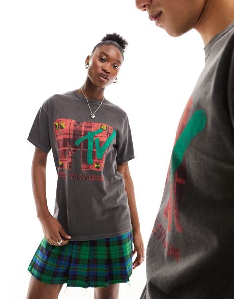 T shirt manche raglan femme sale