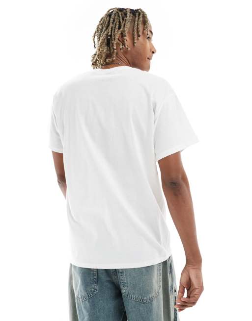 Reclaimed Vintage - T-shirt unisexe avec imprimé Queen sous licence - Blanc, 3 de 4