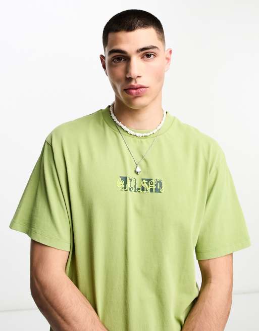 T shirt verde fluo cheap