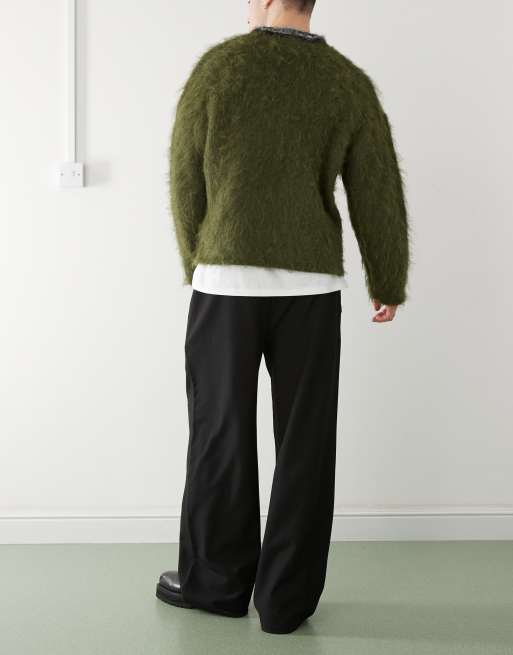 Reclaimed Vintage tailored pants in black 