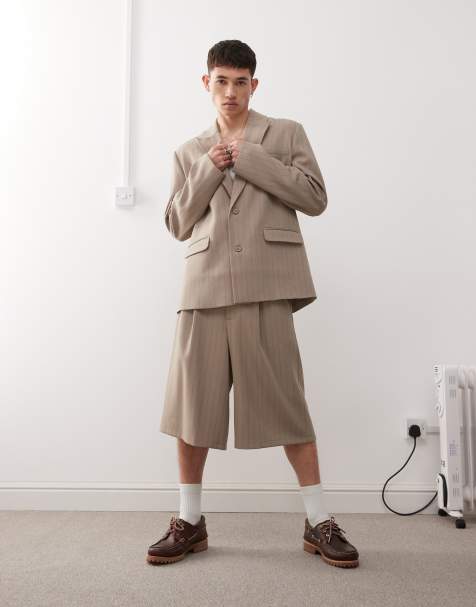 Reclaimed Vintage tailored suit in grey - view 1
