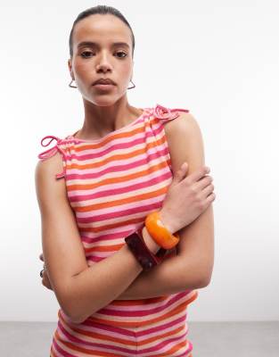 Reclaimed Vintage Tank Top In Pink