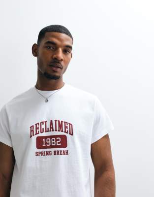 Reclaimed Vintage Tee In White