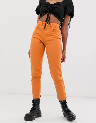 jeans orange