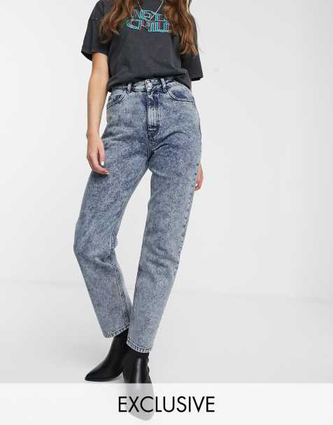 Mom Jeans High Waisted Ripped Mom Jeans Asos