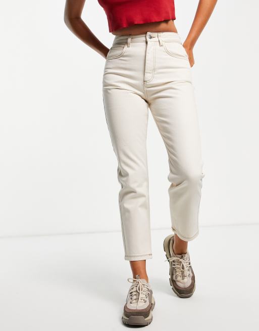 Reclaimed Vintage The '91 mom jean in ecru wash, 3 of 4