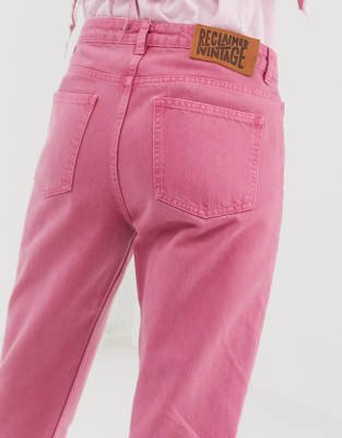 rose pink jeans