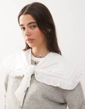 ASOS DESIGN waterfall boxy mesh tee in black