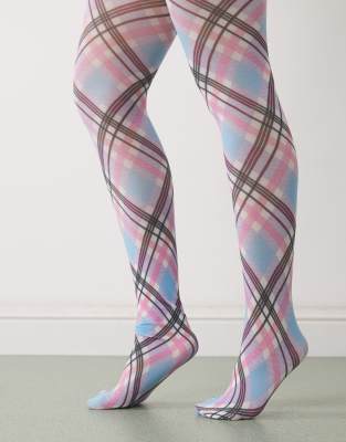 Reclaimed Vintage Tights In Multi