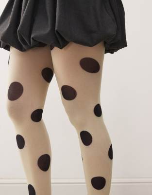 Reclaimed Vintage Tights In White
