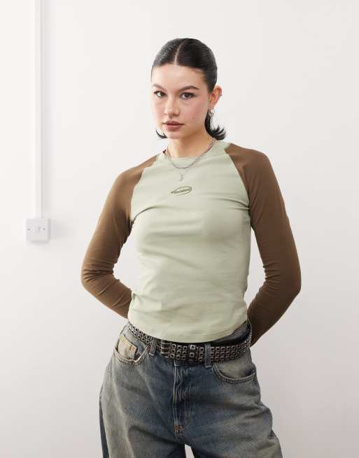 Reclaimed Vintage - Top met raglandetail