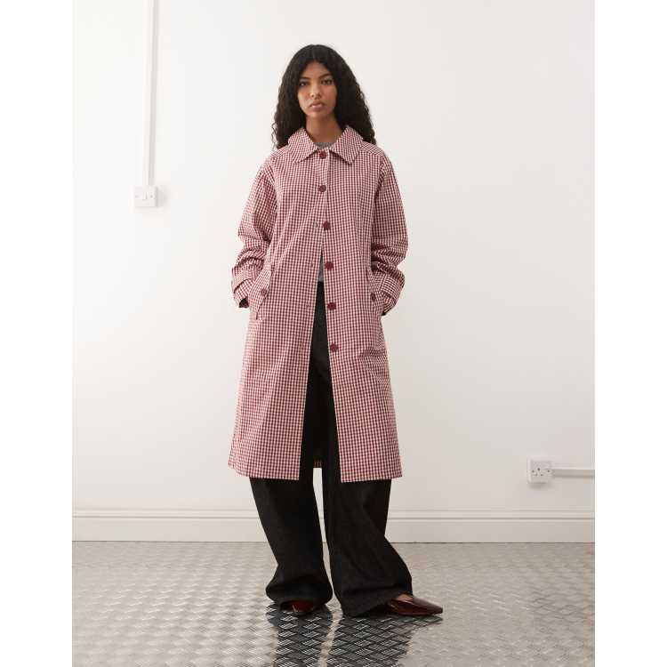 Jupe longue pour femme - Taille haute - Style vintage - Style vintage, rouge, TT-Grand