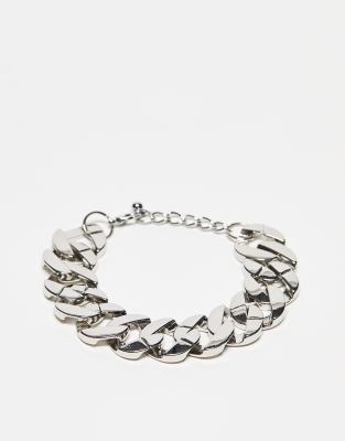 Bracelet fantaisie vintage gros maillons - Accessoire rétro pour
