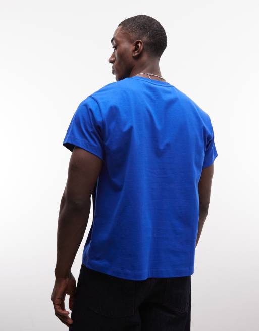 Reclaimed Vintage - Uniseks T-shirt met 'Surf Instructor'-slogan in blauw, 4 van 4