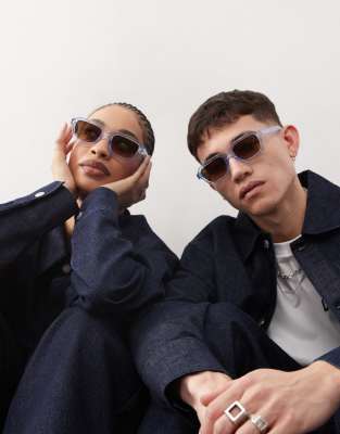 Reclaimed Vintage Unisex 70s Square Sunglasses