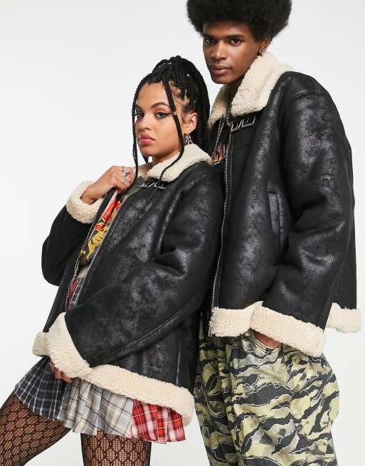 Classic aviator jacket cheap