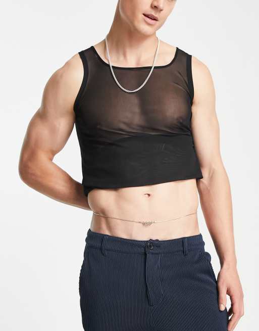 Reclaimed Vintage – Unisex-Bauchkette in Silberoptik mit Tattoo-Anhänger, 2 von 4