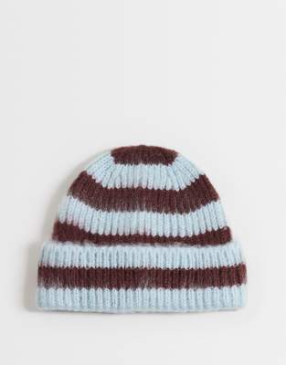 Reclaimed Vintage Unisex Beanie In Blue