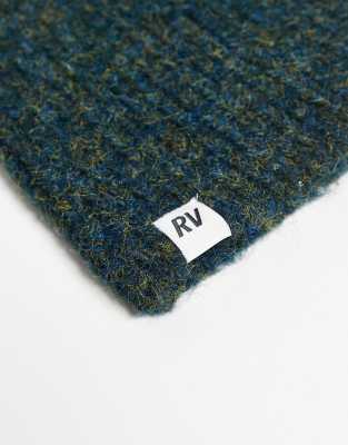 Reclaimed Vintage Unisex Beanie With Branding Tab In Multi