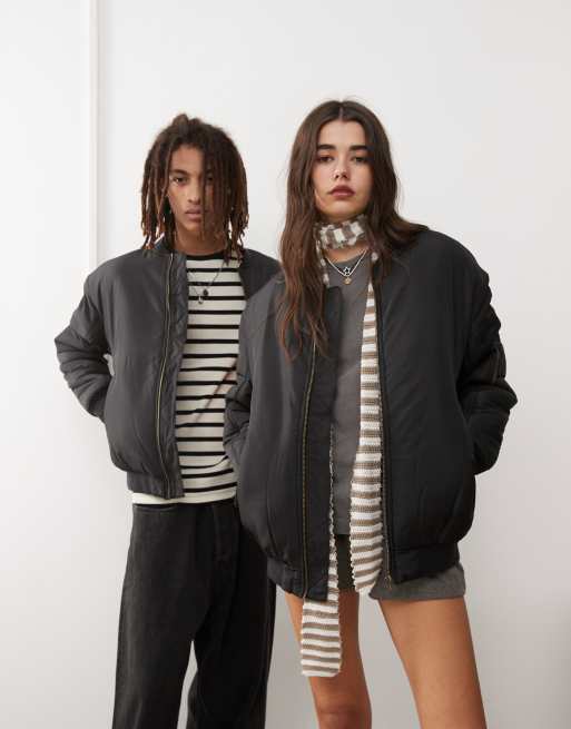 Reclaimed vintage bomber outlet