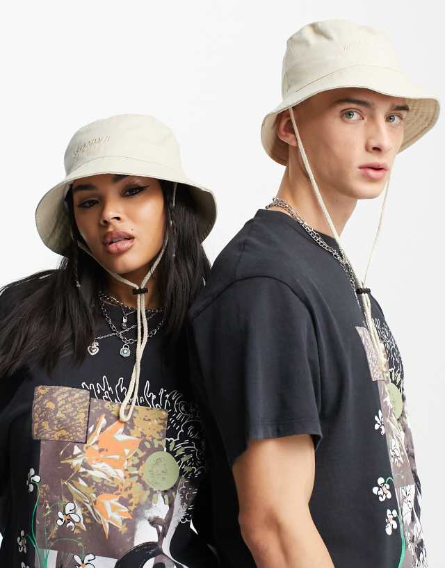 Reclaimed Vintage unisex boonie in ecru