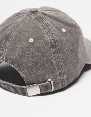 Reclaimed Vintage Unisex Cap With Branding In Gray