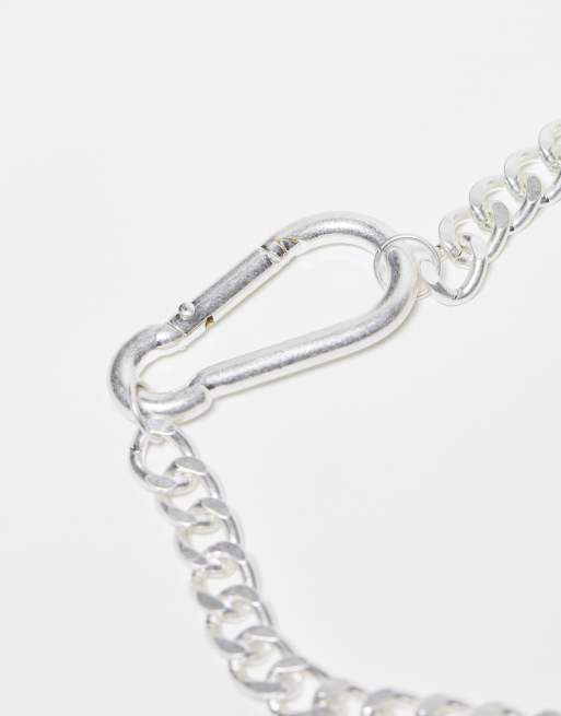 Vintage silver chain best sale necklace