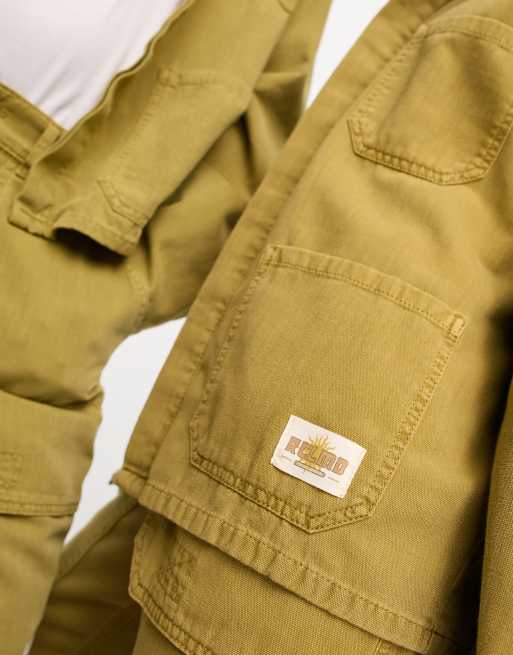 Vintage khaki sale jacket