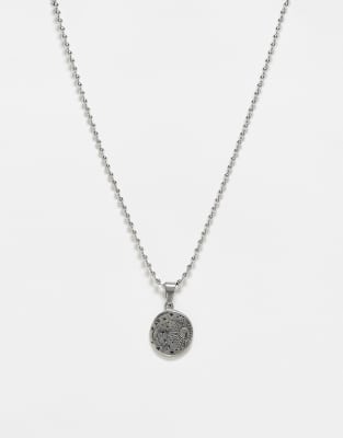 Reclaimed Vintage Unisex Chain Necklace With Pendant