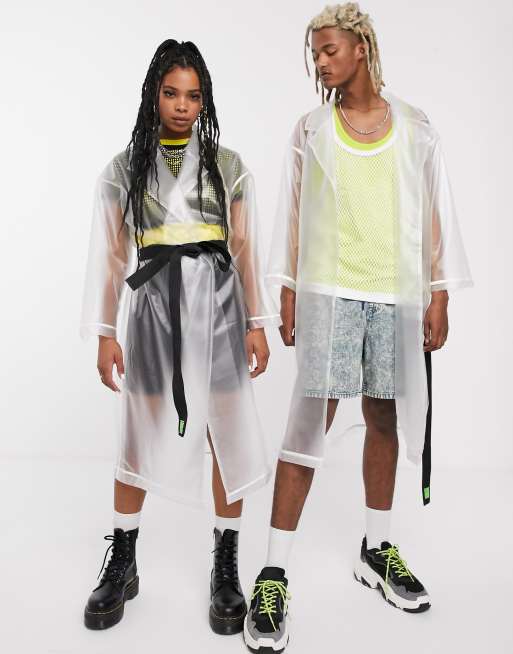 Transparent coat zara deals