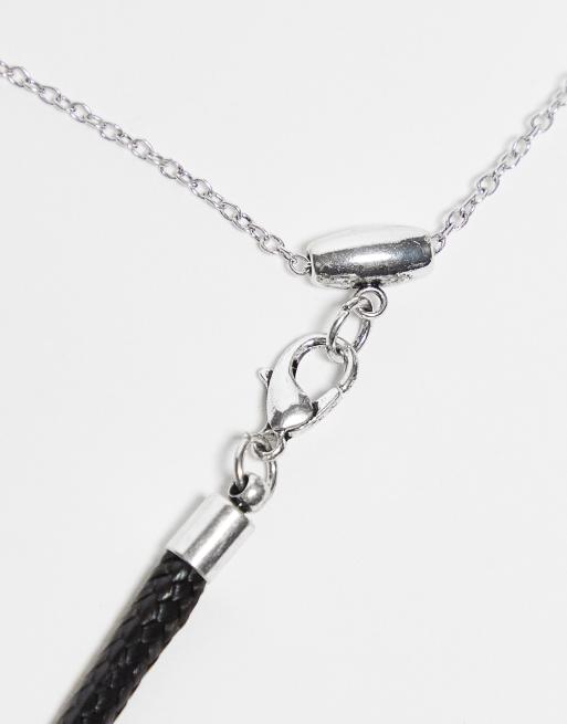 Silver cord chain new arrivals
