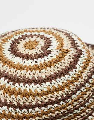 RECLAIMED VINTAGE UNISEX CROCHET BUCKET HAT 