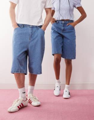 RECLAIMED VINTAGE UNISEX DENIM JORT