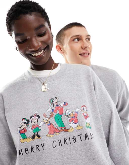 Vintage disney christmas sweatshirt hotsell