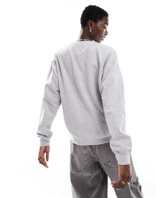 Reclaimed Vintage unisex Disney licensed Christmas sweatshirt in gray, 4 of 4