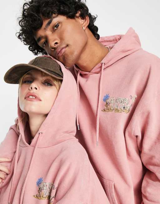 Vintage flower hoodie on sale