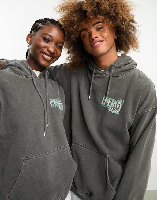 Grey skate hoodie hot sale