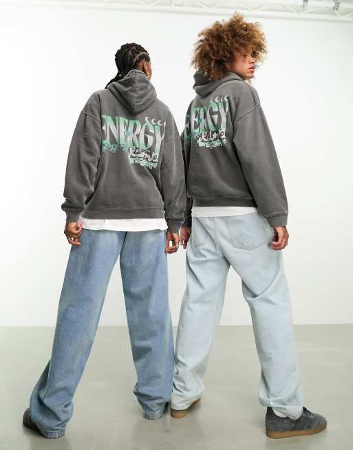 Reclaimed vintage oversized discount hoodie