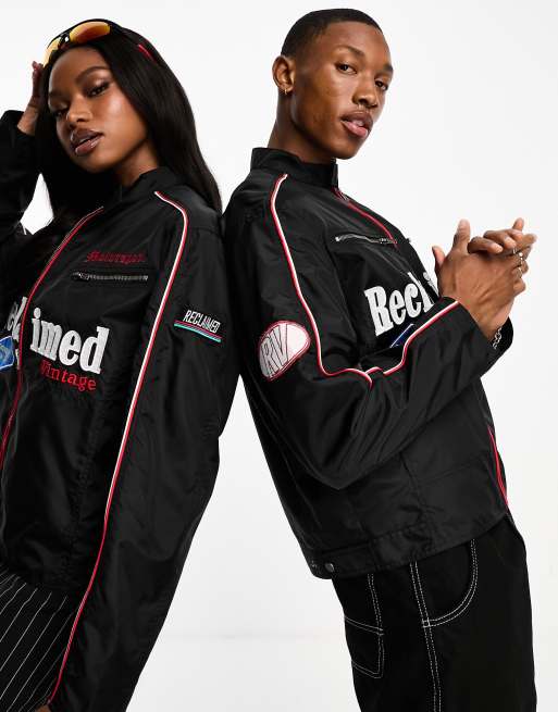 Retro moto clearance jacket