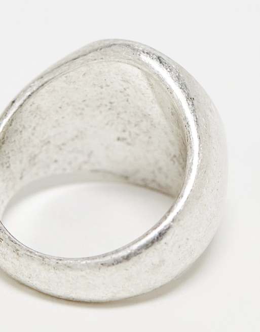 Reclaimed Vintage unisex happy sun pendant ring, 4 of 4