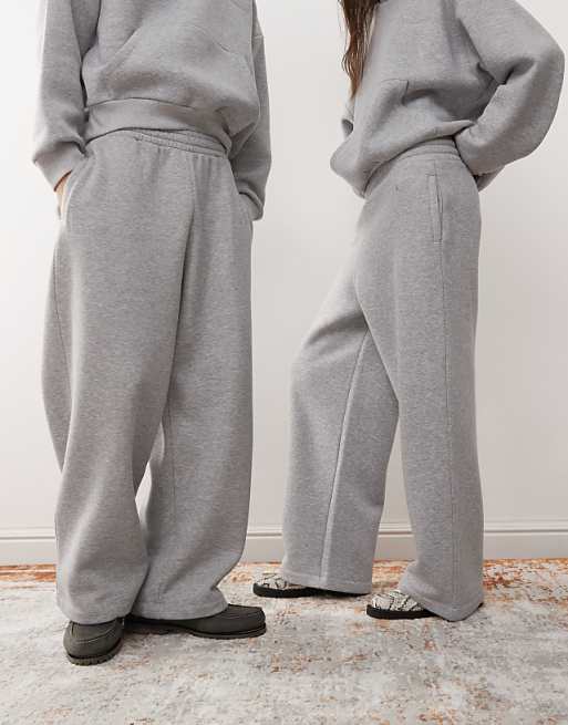 Reclaimed Vintage unisex heavyweight wide leg sweatpants in Reclaimed Vintage unisex heavyweight wide leg sweatpants in