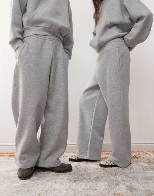 Reclaimed Vintage unisex heavyweight wide leg sweatpants in
