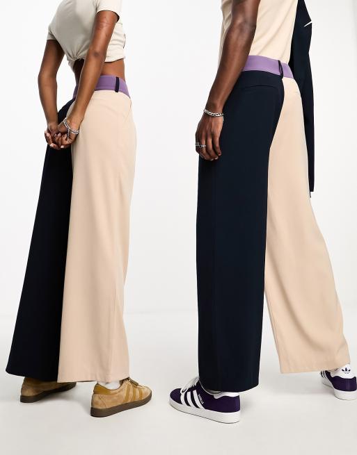 Reclaimed Vintage – Unisex-Hose mit weitem Schnitt und Blockfarbendesign, 4 von 4