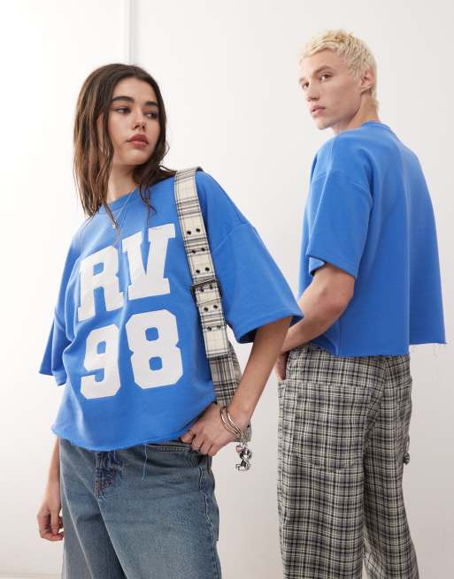 【お年玉セール特価】 Unisex Vintage Reclaimed jersey oversized fabric sweatshirt トップス