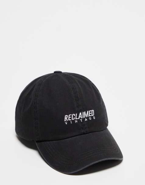 Reclaimed Vintage – Unisex-Kappe in Schwarz mit Logo - view 1