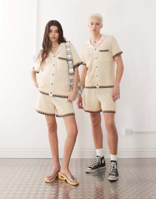 Reclaimed Vintage Unisex Knit Shirt