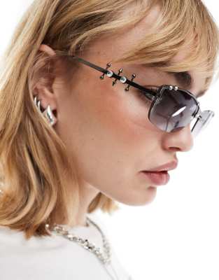 AMBUSH PIERCED サングラス pierced sunglass AMBUSH PIERCED SUNGLASSES, made from Japanese titanium with