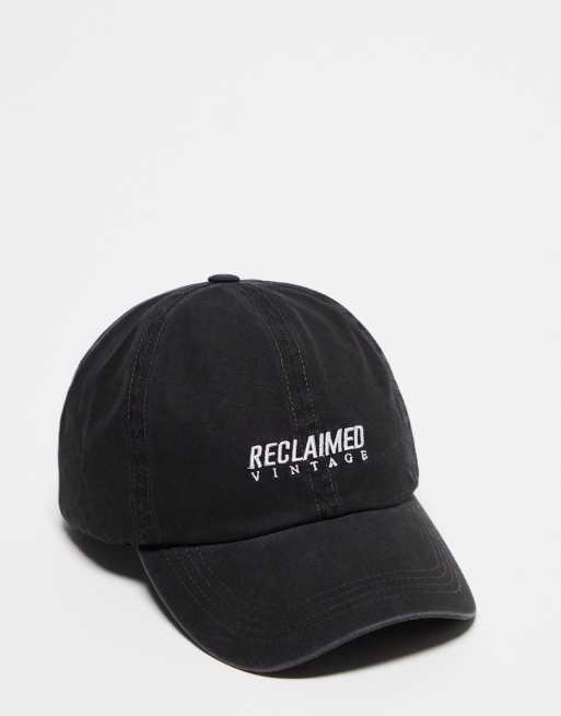  Reclaimed Vintage unisex logo cap in black